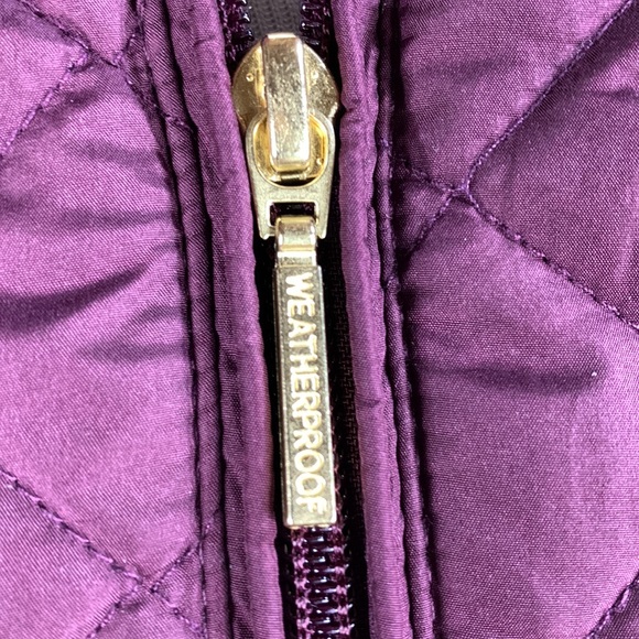 Weatherproof Quilted Vest with Faux Fur Lining - Picture 4 of 8